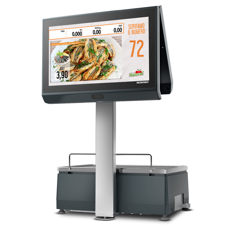 Bilancia Bizerba Serie XCII Pro lato cliente Bilancia Bizerba Serie XCII Pro lato cliente